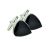 Black Guitar Plectrum Music Cufflinks (DWC)
