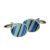 Blue Oval Enamelled Classic Cufflinks (DWC)