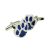 Blue Dogs Paw design Pet Cufflinks