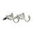 Value Saver  Fishing Hook fishermans Cufflinks