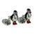 Puffin Bird Chain Style Cufflinks