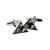 Triathlon Design Sports Cycle Run Swim Ironman Cufflinks