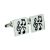 Square Music Notes Cufflinks
