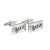 Rectangular Music Notes Design Cufflinks
