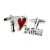 I Love Boxers Dog Cufflinks