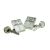 Rhodium Plated Chain Style AGE 21st Birthday Cufflinks