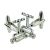 Push Lawnmower Design Cufflinks
