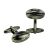 Antique Finish Rugby Ball Sport Cufflinks