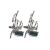 Black watch Tartan Bagpipes Scottish Cufflinks