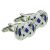 Celtic Blue Design Cufflinks