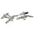 Blue Whale Skeleton Museum Cufflinks