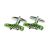 Green Trout  Fish Cufflinks
