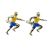 Athletics Running Sprinter Ironman Marathon Cufflinks