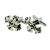 Black & Silver Gothic Style Cross Cufflinks