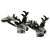 Antique Finish Stags Head Game Animal Cufflinks