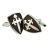 Brown Knights Shield Museum Cufflinks