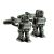 Antique Retro Robot Kitsch SciFi Cufflinks