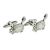 Crab With Moving Claws Cufflinks