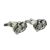 Round Alligator Crocodile Cufflinks