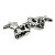 T Rex Skeleton Head Dinosaur Fossil Cufflinks