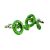 Green Snake Cufflinks