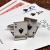 Ace of Spades Playing cards Casino Gamblers Cufflinks