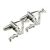 Outline Map of Japan Rhodium Plated Cufflinks