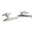 Naval Submarine Rhodium Plated Cufflinks
