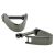 Gunmetal Finish Clip Style Wrap Round Style Cufflinks (engravable)