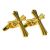 Gold Plated Ornate Christian Cross