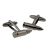 Gunmetal Finish Bullet Cufflinks