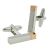 Two Tone Rhodium & Rose Gold Plated Rectangular Cuboid Cufflinks (engravable)