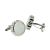 Silver Coloured Beer Bottle Top Cufflinks