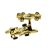 Gold Plated Racing Car Cufflinks
