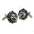 Lions Head Design Cufflinks