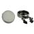 Gunmetal Plated Button Covers (engravable) with packaging choice