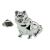 Seated Bulldog  Lapel Pin Badge (AJTP096)