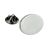 Plain Oval Rhodium Plated Lapel Pin Badge (engraving or doming available)