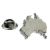 Australia Outline Lapel Pin Badge with Engraved States