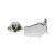 United States of America Outline Map Lapel Pin Badge