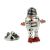 Sci Fi Coloured Robot lapel Pin Badge
