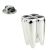 Silver Coloured Extracted tooth Lapel Pin Badge