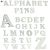 Monogram Alphabet Letters Lapel Pin Badge