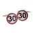 30mph Road Sign / Birthday Ages Cufflinks