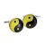 Yellow & Blue Yin & Yang Cufflinks