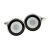 Monochromes Roundel Cufflinks