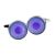 Shades of Blue & Purple Roundel Cufflinks