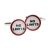 No Limits Road Sign Style Cufflinks