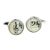 Treble & Bass Clef Sheet Music Cufflinks