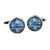 Nautical Driftwood Sailing Anchor Wheel Compass & Ship Cufflinks
